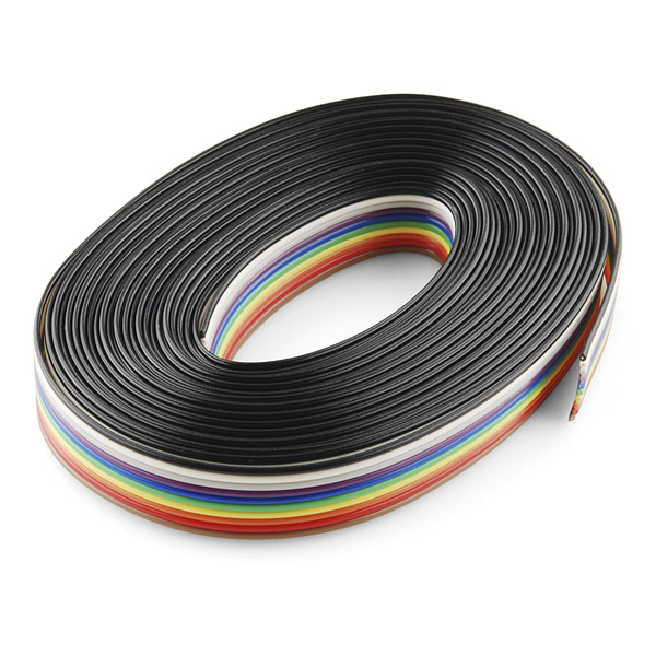 데이터 리본 케이블 - 10선 (Ribbon Cable - 10 wire 15ft)